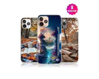 Custom Book Phone Case: Bookish iPhone 17/16/15 Pro Max Case, Bibliophile Gift For Book Lover