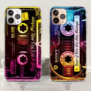 iPhone 17/16/15 Pro Retro Y2K iPhone MagSafe Case, 80s 90s Gifts, Mixtape Cassette Tape Vintage Phone Case, Mom Dad Gift Ideas image 14