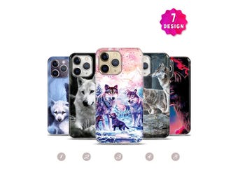 Wolf Phone Case,iPhone 13 Pro Max Case Wolf,Wolf iPhone Vase,Wolf iPhone 13 Case,iPhone 14 13 12 11 Pro Max Mini Case,Wild Life,Lonely Wolf