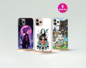 Manga Japanese Anime Girl Cartoon Collage Phone Cover, iPhone 15 14 13 Pro MagSafe Case, Ukiyo-e Anime phone Case S24 Ultra, Samsung S24 S23