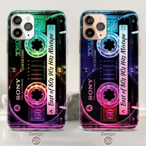 iPhone 17/16/15 Pro Retro Y2K iPhone MagSafe Case, 80s 90s Gifts, Mixtape Cassette Tape Vintage Phone Case, Mom Dad Gift Ideas image 16