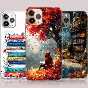 Custom Bookish MagSafe Phone Case, Bookworm Phone Case, Book phone case iphone 16 pro max, Book Lover Gift, Bookish Gifts, iPhone 16 15 14