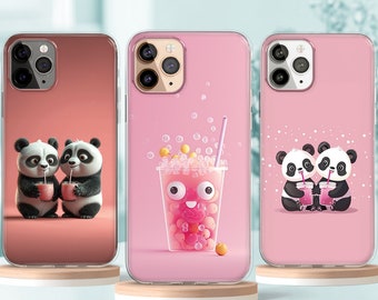 Cute Boba Life Milk Tea Phone Case, iPhone 15 14 13 12 Pro Max MagSafe Case, Kawaii Bubble Tea Phone Cover, Samsung Galaxy S24 S23 S22 Case