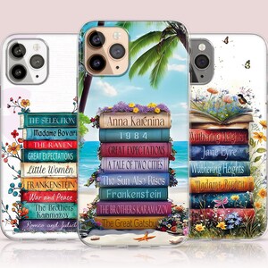 Aangepaste leesgrage iPhone 16 MagSafe telefoonhoesje, boek telefoonhoesje iphone 16 pro max, boek minnaar cadeau, boekenwurm cadeaus, boek telefoonhoesje Samsung 24