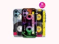 Custom Retro Cassette Tape Phone Case: iPhone 17 16 15 14 Pro, Mixtape Y2K 80s 90s Cover For Samsung S26 S25 S24 product logo