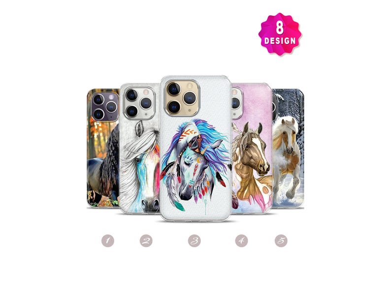 American Horse-telefoonhoesje,telefoonhoesje foto paard,aquarel paard-telefoonhoesje,iPhone 14 13 12 11 Pro Max-hoesje, telefoonhoesje paardensport afbeelding 1