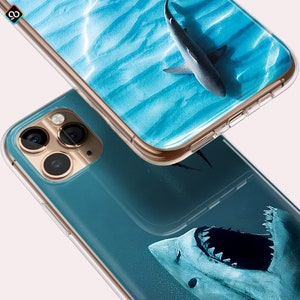 Shark Phone Case,Sea Case,iPhone 13 Pro Max Case Shark,Great White Shark Phone Case,iPhone 14 13 12 11 Pro Max mini Case,Sealife,Ocean Case image 9