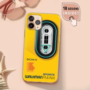 Retro Walkman Phone Case,iPhone 14 Pro Case,iPhone 13 Pro Max Case,iPhone 12 11 Pro Max Case,80s 90s Nostalgia Vintage Case,Music Phone Case
