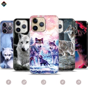 Wolf Phone Case,iPhone 13 Pro Max Case Wolf,Wolf iPhone Vase,Wolf iPhone 13 Case,iPhone 14 13 12 11 Pro Max Mini Case,Wild Life,Lonely Wolf