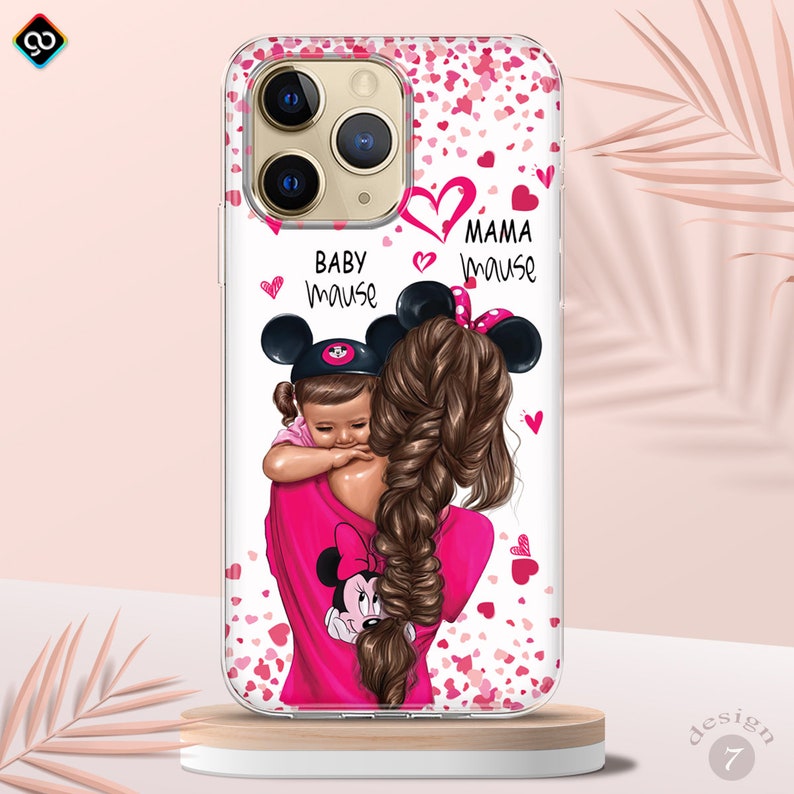 Mom Daughter Phone Casemom of Boy Casemother Phone - Etsy