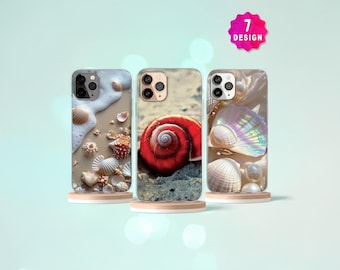 Summer Phone Case, iPhone 15 14 13 MagSafe Case, Ocean Sea Life Jellyfish Beachy Girly Tropical Spring Preppy Phone Case, Samsung S24 S23