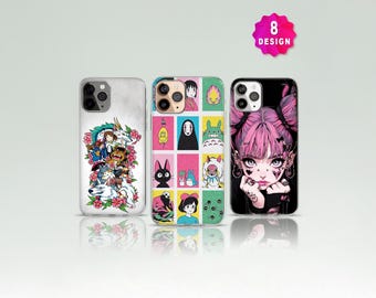 Manga Japanese Mood Board Collage Phone Case, Ukiyo-e japanese inspired Gifts, iPhone 15 14 13 Pro MagSafe Case, Samsung Galaxy S24 S23 S22