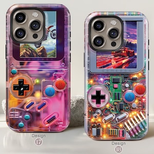 Cyberpunk Circuit Board Phone Case Collection | 18 Designs Available! Get the ultimate tech-geek aesthetic with these visually stunning, high-protection cases. Featuring vibrant, intricate prints of retro gaming consoles and glowing electronic circuits. Durable, shock-absorbent cover for iPhone/Samsung/Pixel. Perfect gift for gamers and tech lovers! Neon, Retro, and Ready to Protect.