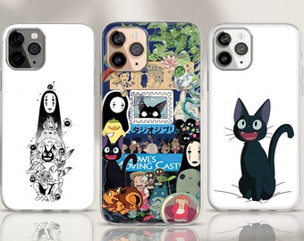 Japanese Anime Girl Manga Collage Phone Case, iPhone 15 14 13 Pro MagSafe Case, Ukiyo-e japanese Anime Art Phone Case,Samsung S24 S23 Case