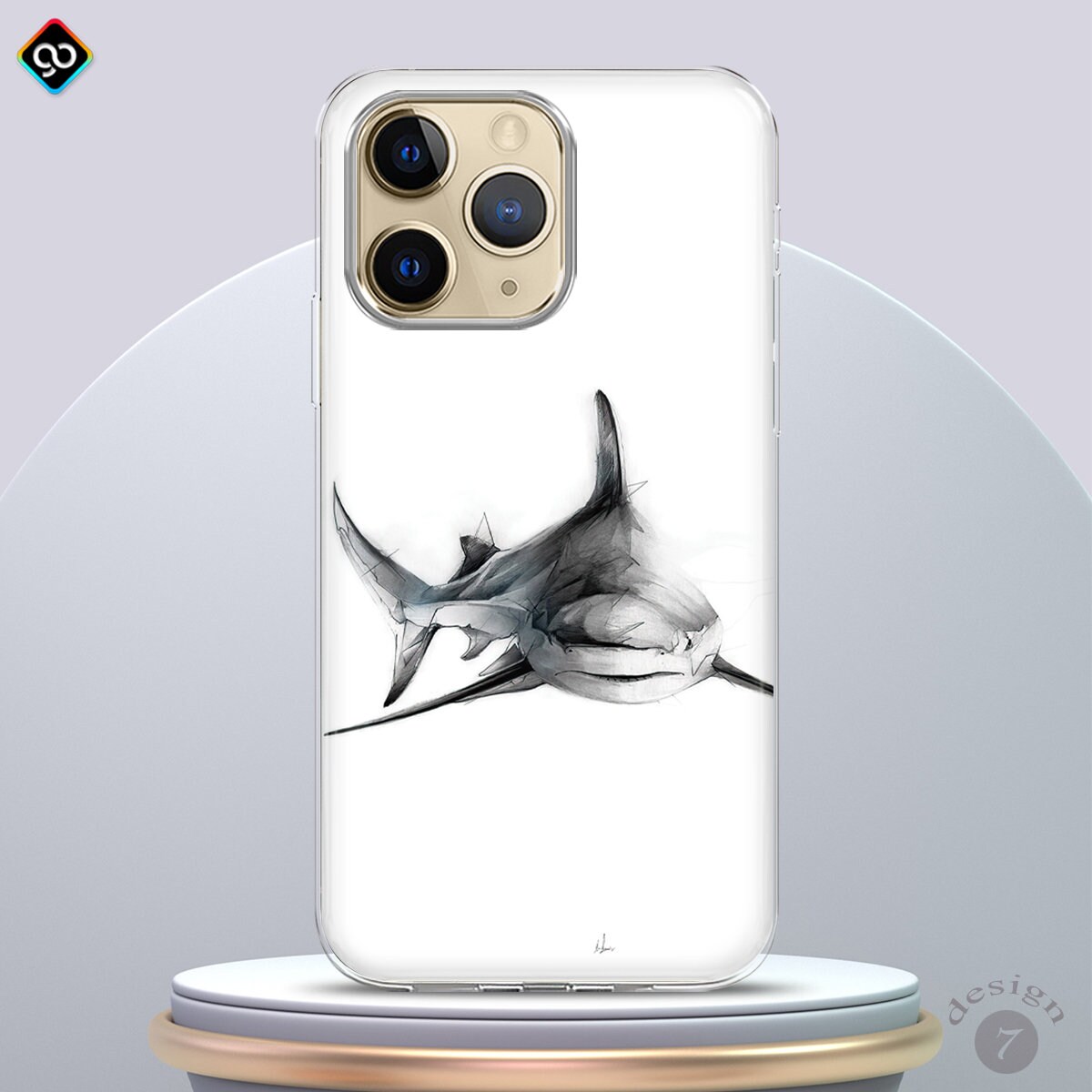 Shark Phone Case,white Shark Week,iphone 14 13 12 11 Pro Max