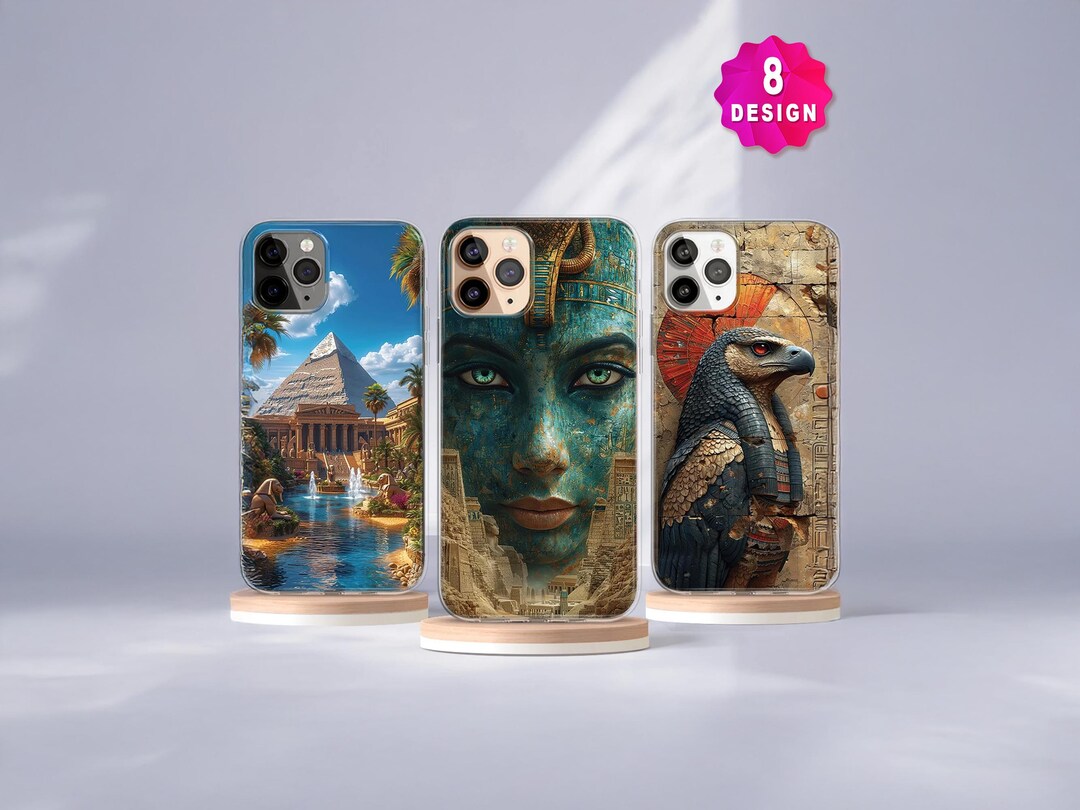 Ancient Egypt Pyramids Phone Case, iPhone 15 14 13 Pro Magsafe Case ...