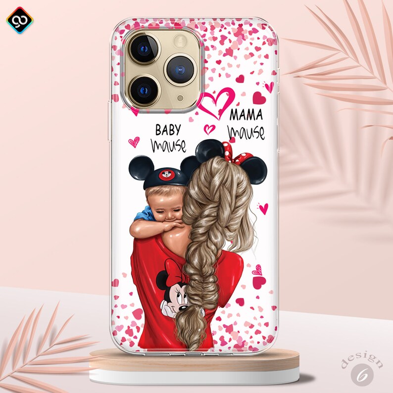 Mom Daughter Phone Casemom of Boy Casemother Phone - Etsy