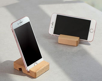 Wooden Handcrafted Phone/Tablet Stand | Portable Gadget Holder | Lightweight and Durable | Perfect Gift Idea | Stocking Filler