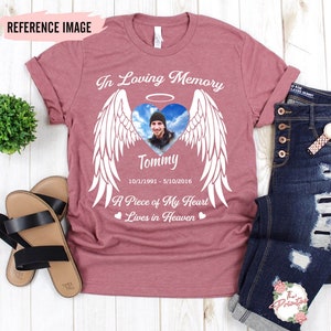 In Loving Memory T-shirt Custom Funeral Shirt R.I.P. Shirt - Etsy