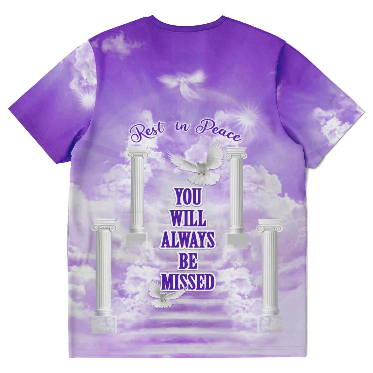 Custom Memorial Rest In Peace T Shirt In Liebevoller Etsy custom-memorial-rest-in-peace-t-shirt-in-liebevoller-etsy