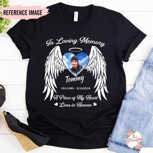 In Loving Memory T-shirt, Custom Funeral Shirt, R.I.P. Shirt, Rest in ...