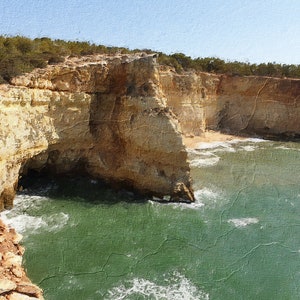 Custom landscape painting, Style oil painting from photo. Custom painting from photo.