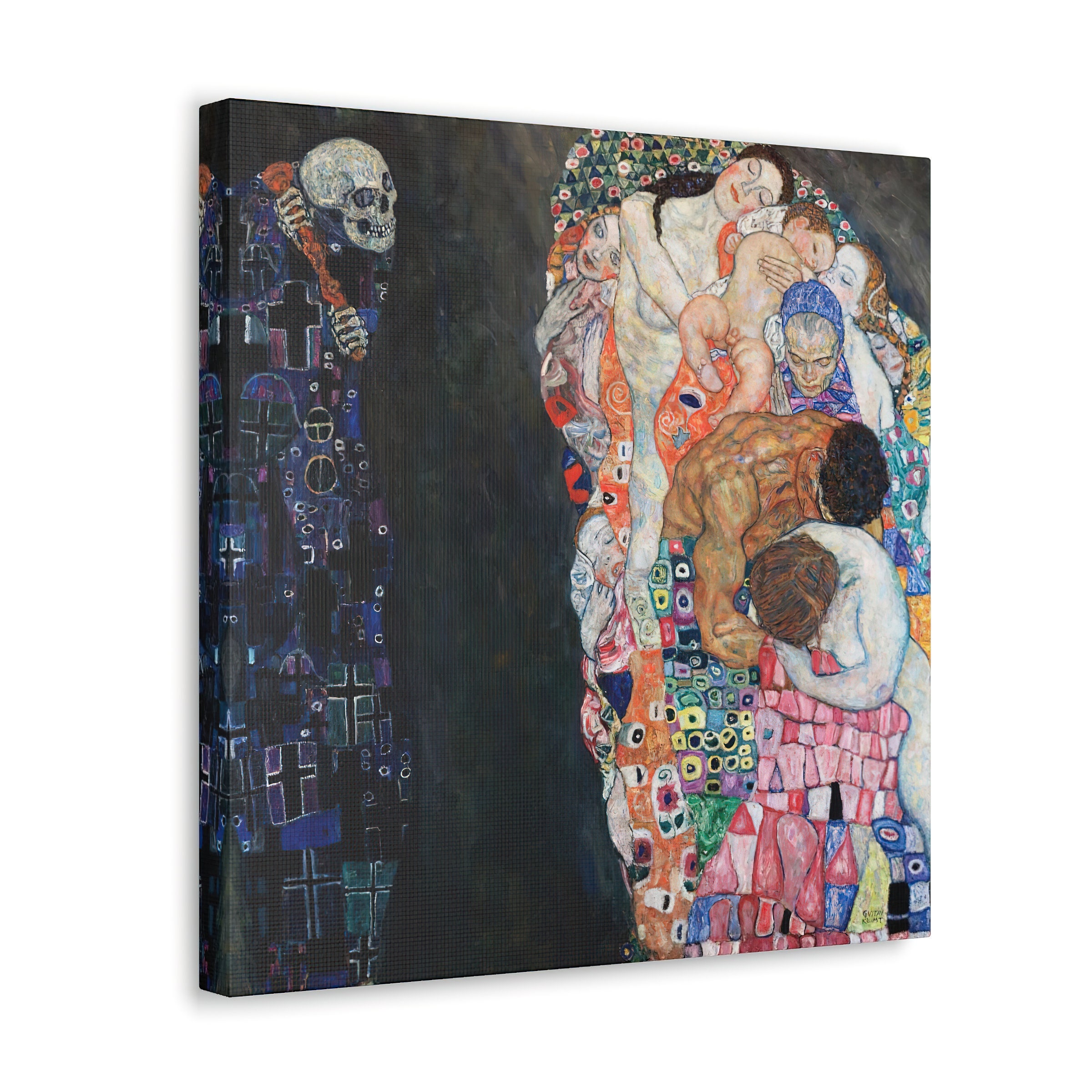 Gustav Klimt Prints: Death and Life. Gustav Klimt Giclee Art Prints on ...