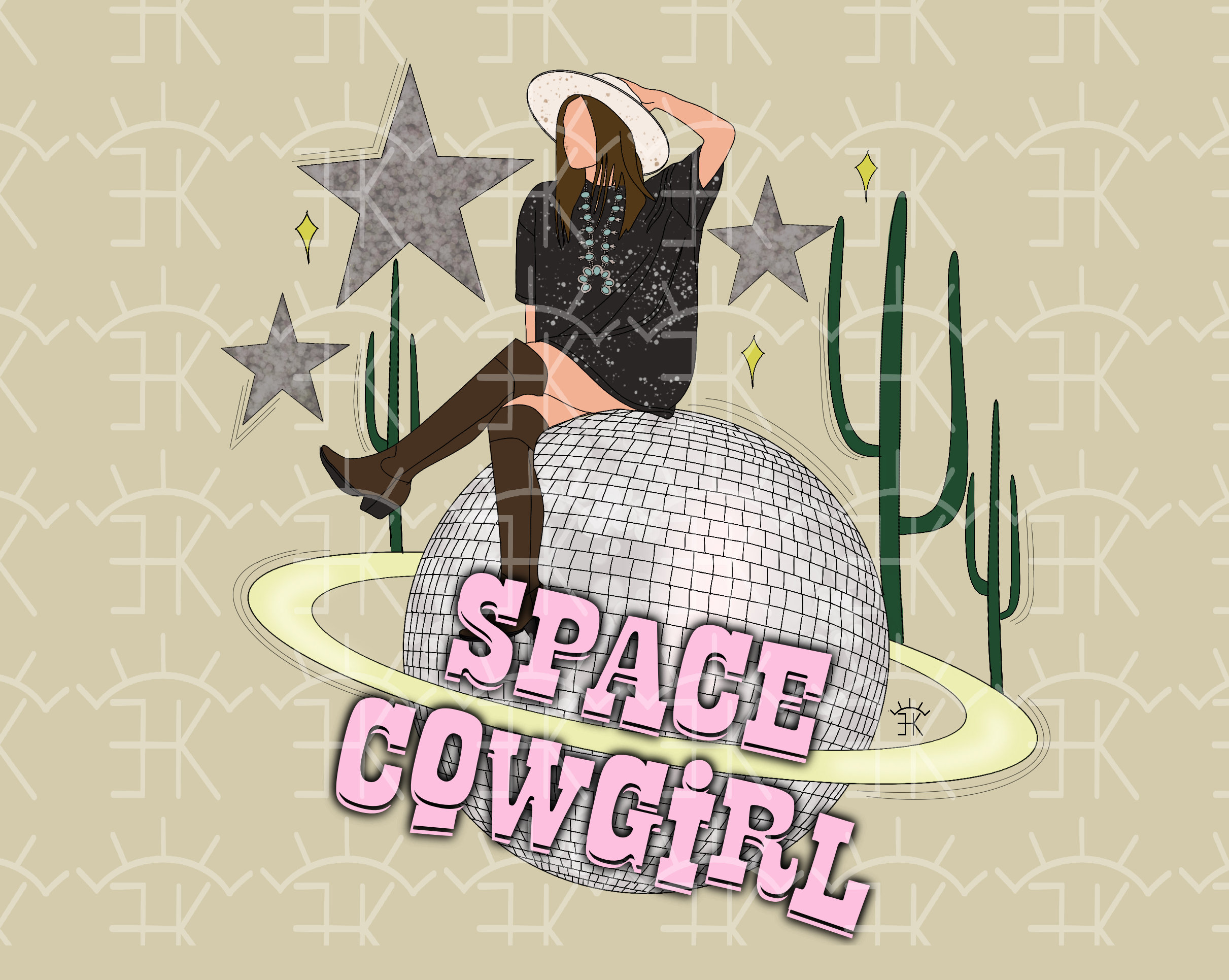 3pc Space Cowgirl Babe