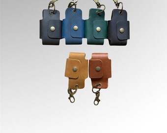 Personalised Car Key Fob Pouch , Leather key holder, Key Wallet, Key organiser, Key holder, Key chain, Key bag