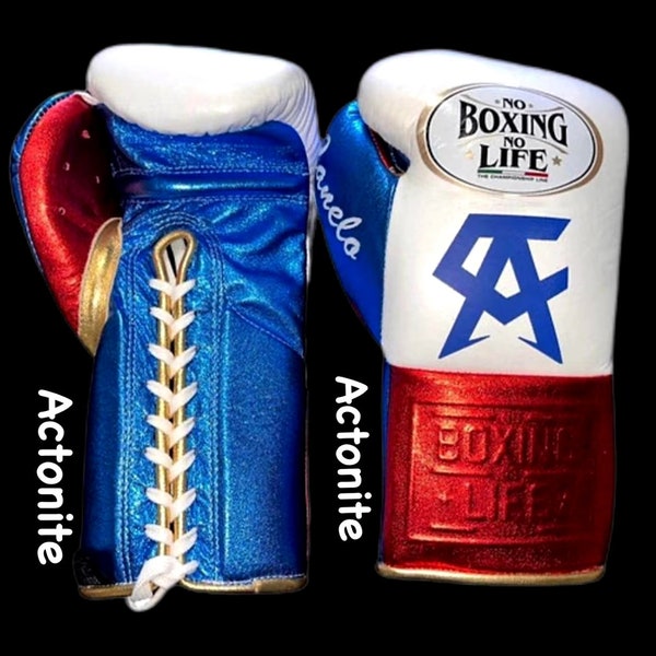 Custom Handmade Boxing Gloves No Boxing No Life, Personlized Boxing Gloves, Gift For Men, Gift For Him, Gift For Students