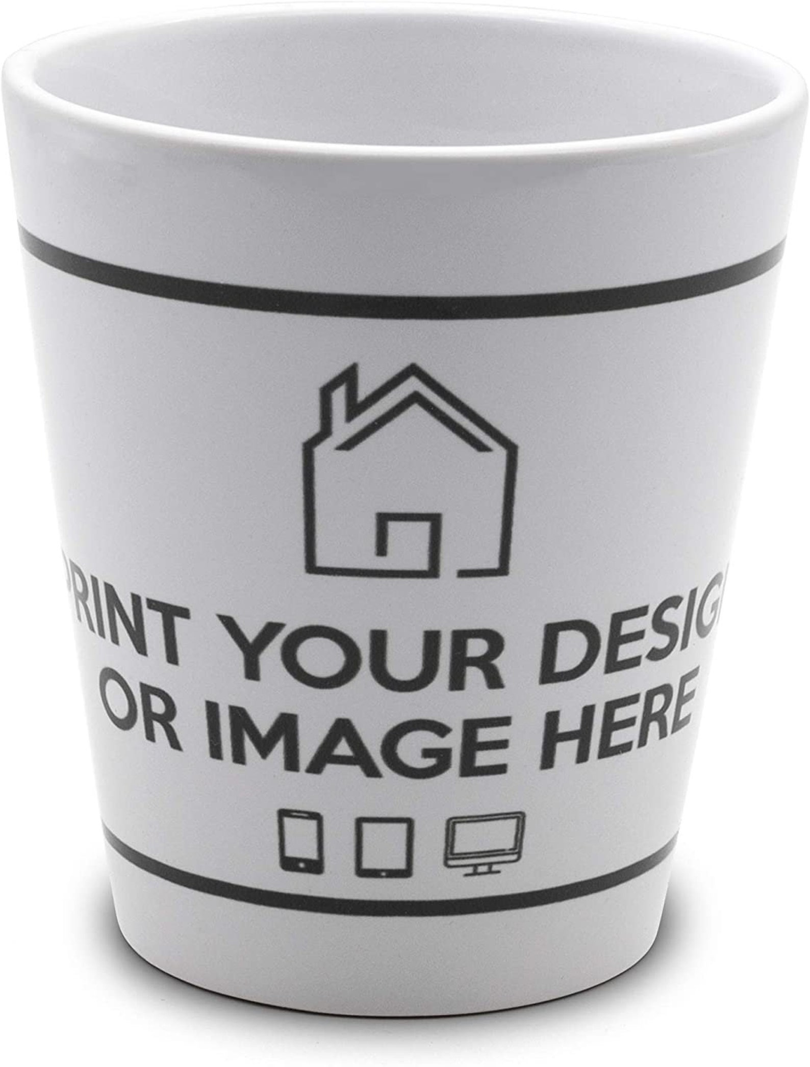 Custom Latte Mug 12oz Personalised With an Image of Your Etsy