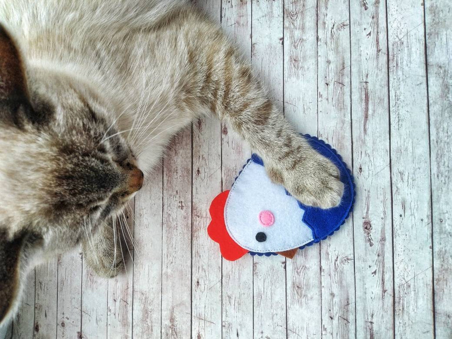 Easter cat toy Felt Catnip cat toys Gift for cat lovers Etsy