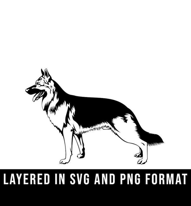 German Shepherd SVG File Dog Cut File for Cricut and - Etsy Canada