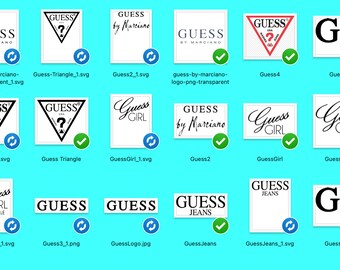 Guess Logo Etsy