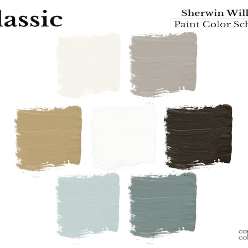 Industrial Design Home Color Palette Sherwin Williams Color Palette