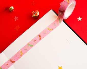 Dreaming Of A Pink Christmas Washi Tape