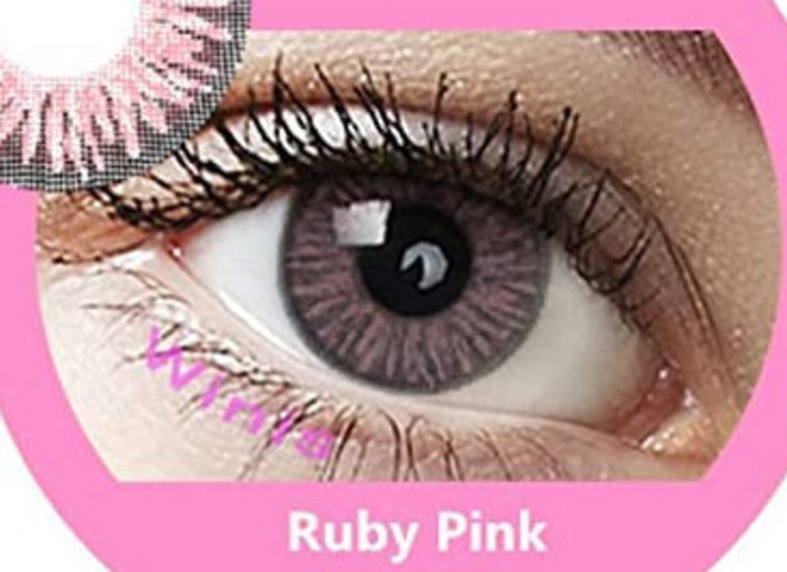 Pink Colors Contact Lenses Pink shades High Quality Color Etsy