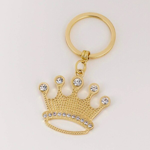 Crown Keychain Etsy