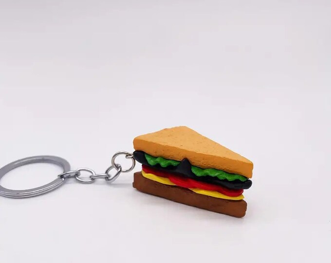 Half Sandwich Keychain