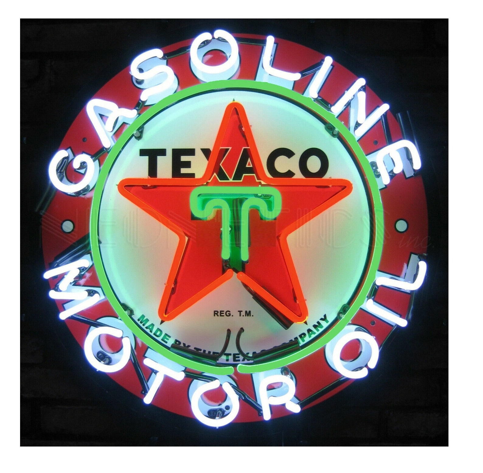 Handmade Texaco Star Motor Texas Gasoline Gas Oil Pump Station Etsy