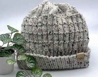 Unisex Hand Dyed/Handmade Knitted Hat UK