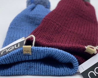 Unisex (Double Thickness) Adult Pom Pom Hats UK
