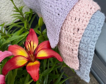 Handmade Crocheted Facecloths/Babycloths/Gymcloths/Napkins/Table Mats UK