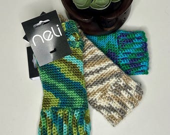 Handmade Crocheted Wrist Warmers/Mittens UK