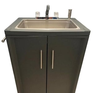 Portable Sink mobile Handwashing, Self contained, Hot & Cold Water. Basic 2022
