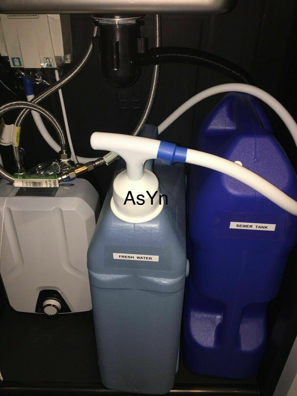 Contained Rinse Machine Portable Sink Hand Wash Station Self Contained, Hot & Cold Water. Basic ...