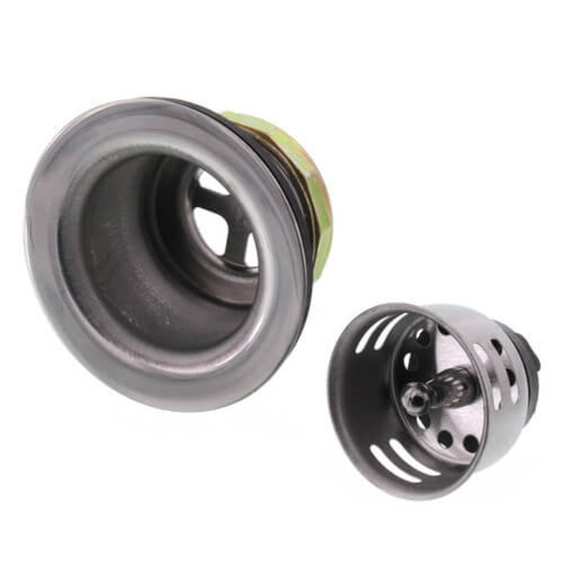 Moen Sink Basket Strainer With Drain Assembly 2 Stainless Etsy