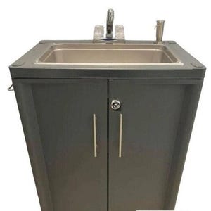 Portable Sink Handwashing, Self contained, Hot & Cold Water. Basic 2023-Dura.