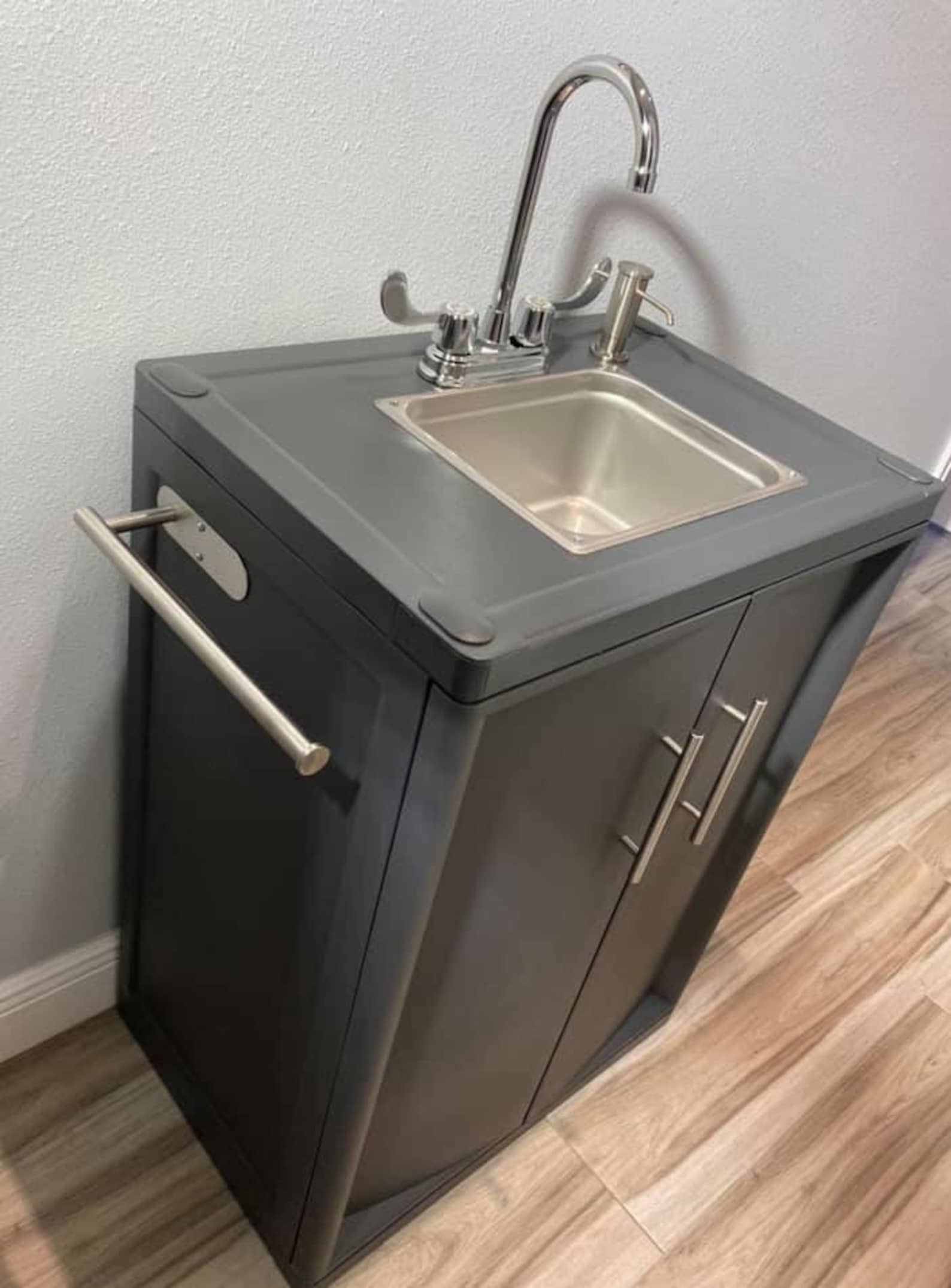 Portable Sink Mobile Handwash Self Contained Hot & Cold Water. Etsy