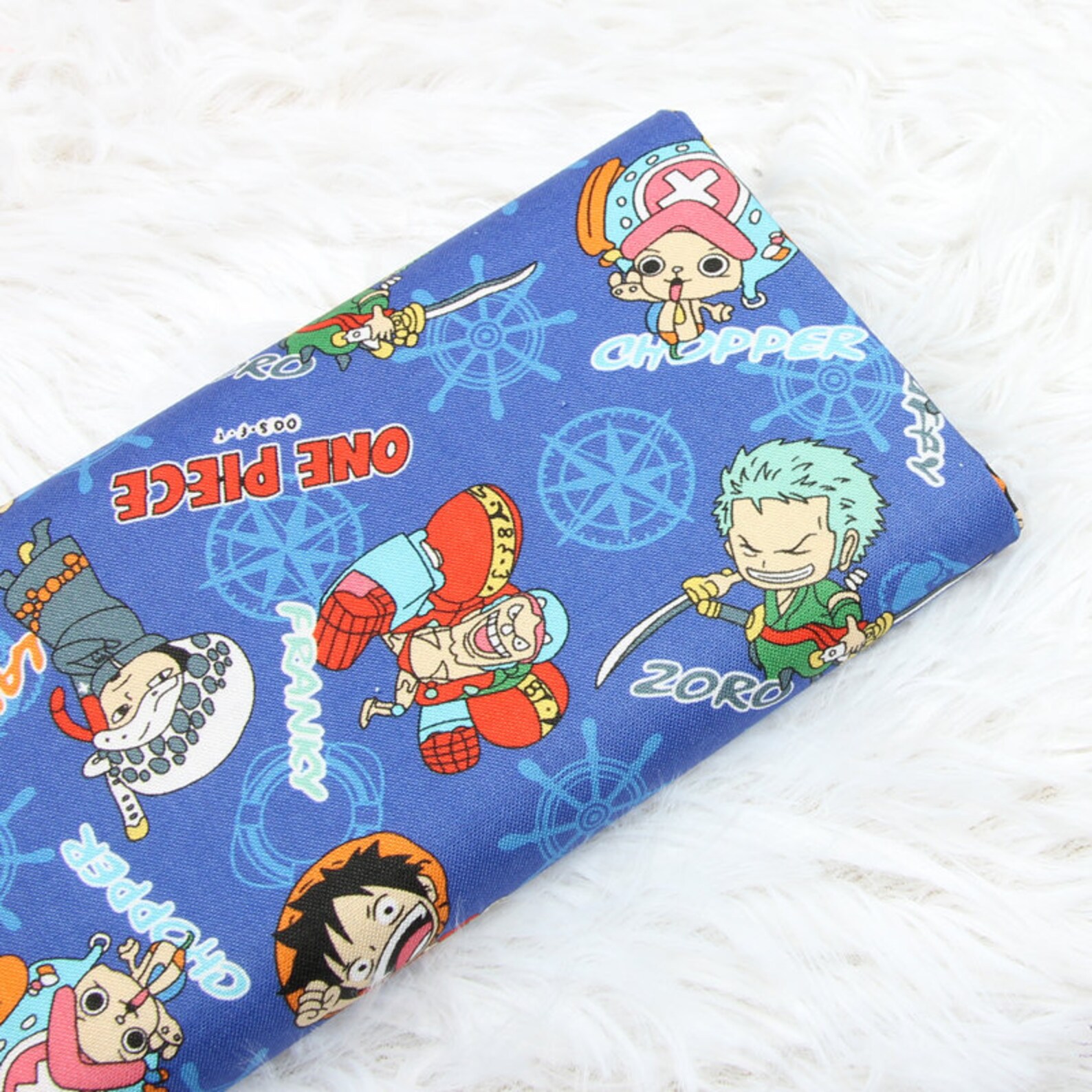 One Piece Japan Anime Fabric 100 Cotton Fabric Cartoon Etsy